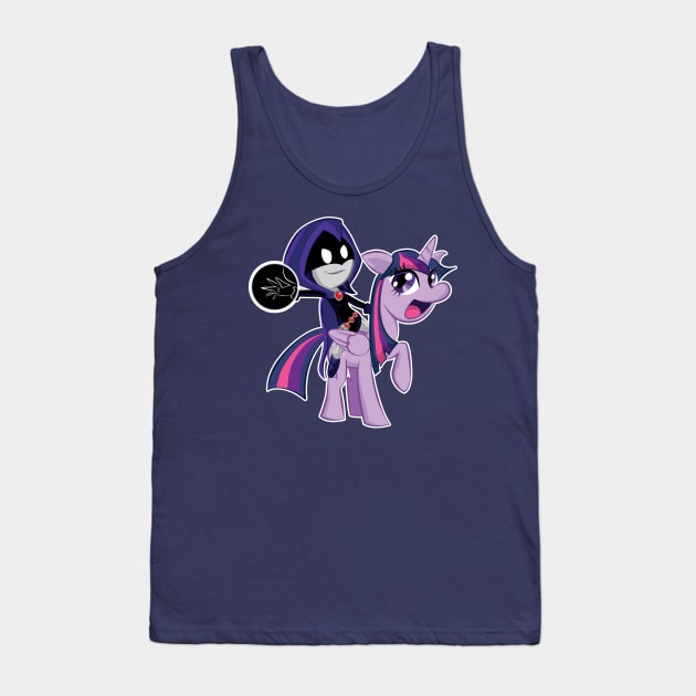 Twilight-Raven Tank Top by Ryan Bangerter Art